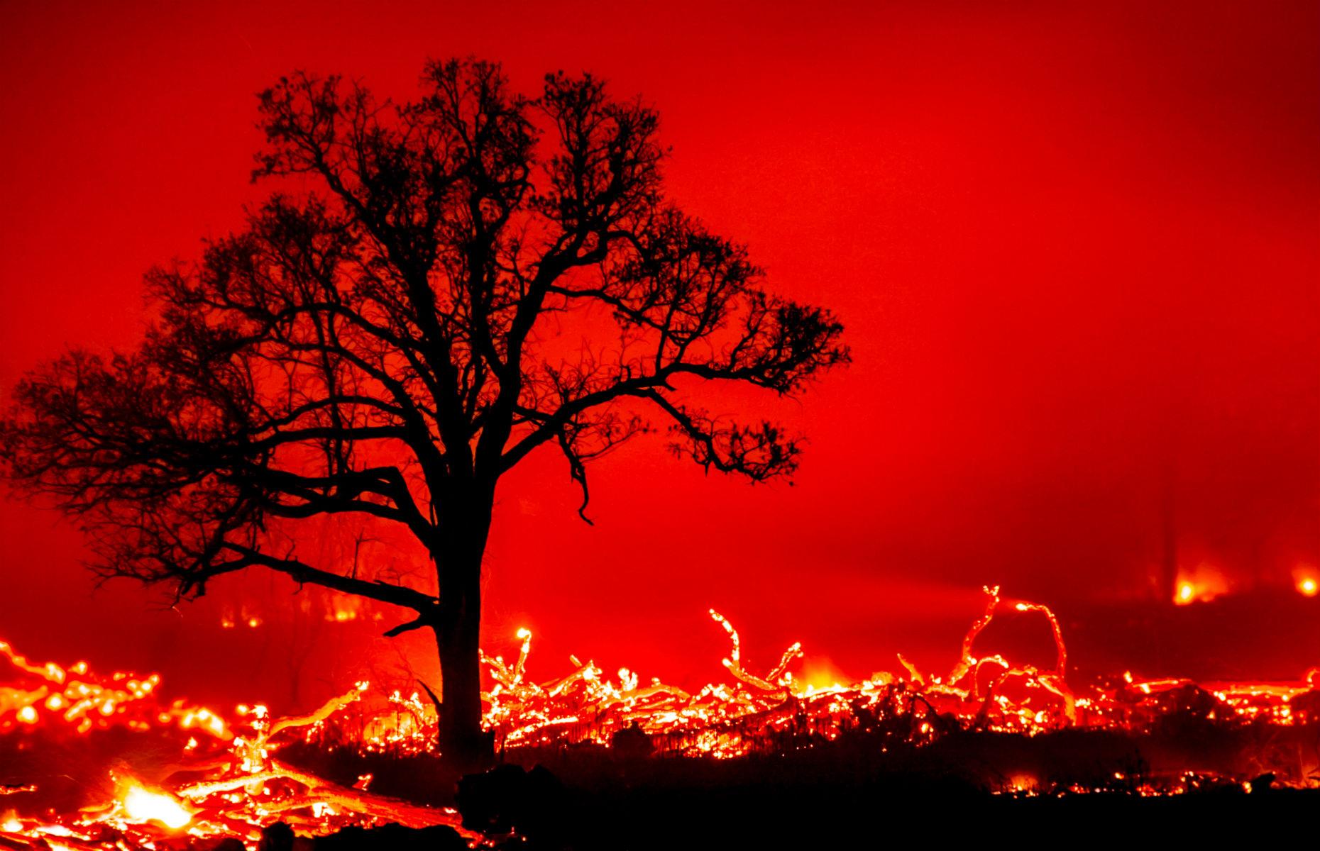 Wildfire, Oklahoma and Kansas, USA